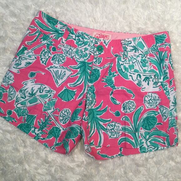 Lilly Pulitzer Scorpion Bowl Callahan Size 0 - Picture 1 of 6